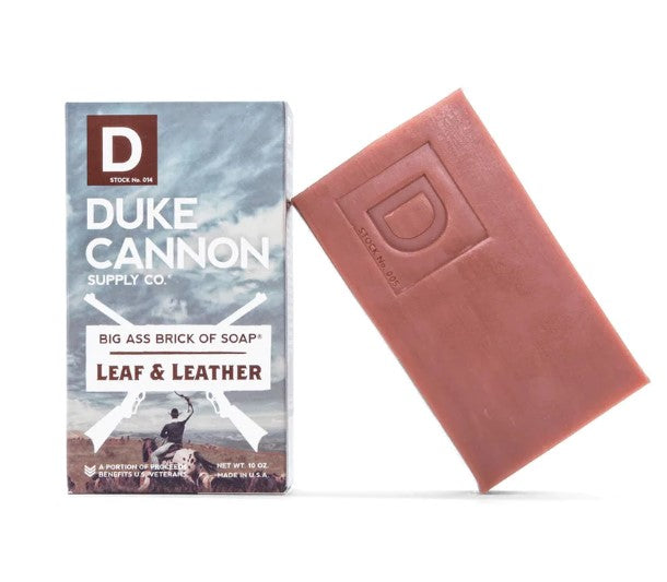 Duke Cannon Supply Co. Leaf and Leather Big Ass Bar of Soap