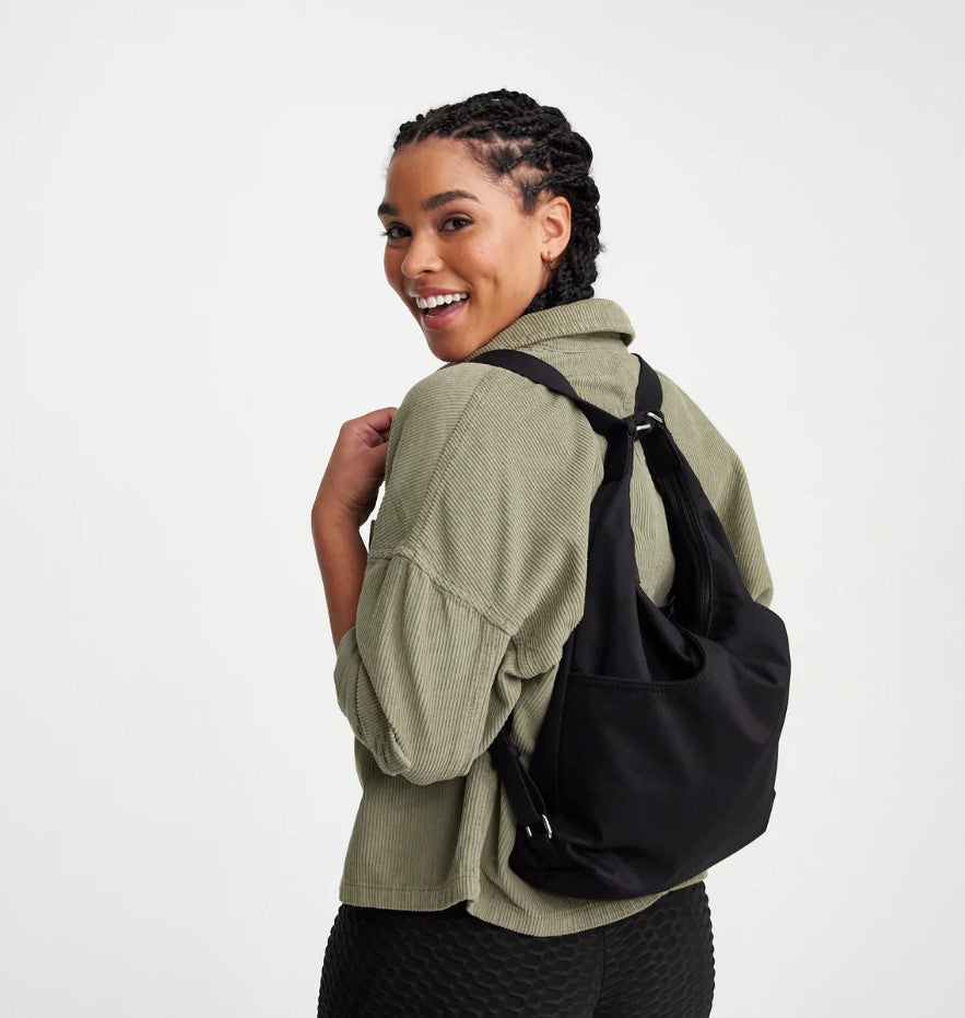 black vera bradley mini backpack Vera Bradley Convertible Backpack Shoulder Bag – ShopCGX