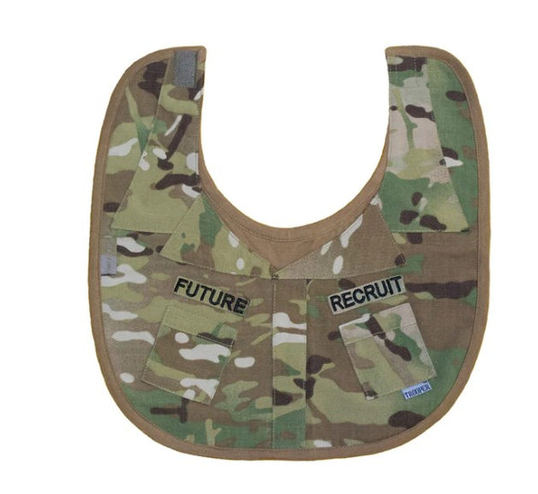 Trooper Multicamo Baby Bib