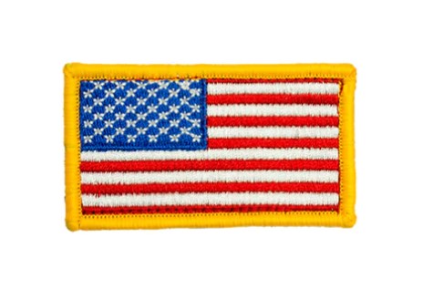 Trooper Youth American Flag Patch