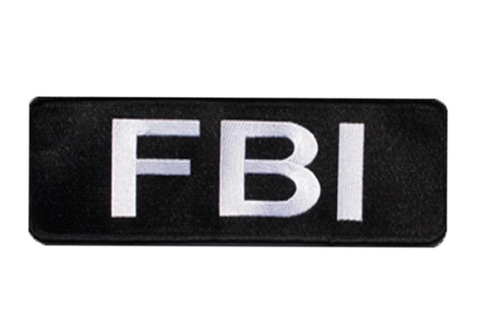 Trooper Youth FBI Large Banner Patch