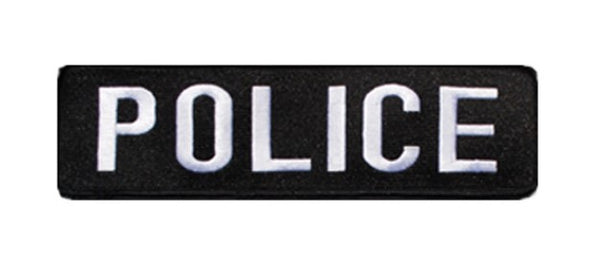 Trooper Youth Large Police Banner Patch