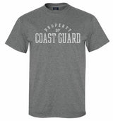 Coast Guard Mens Property of Coast Guard Short Sleeve T-Shirt