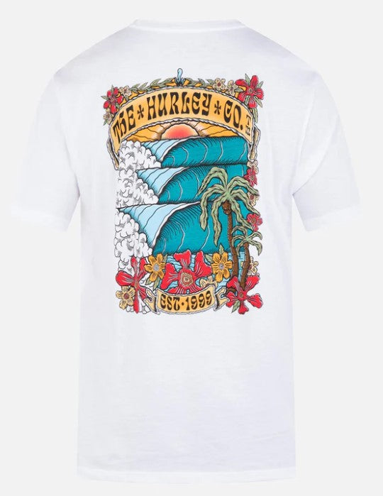 Hurley Mens Everyday Desert Point Short Sleeve T- Shirt