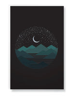 Denik Mountains & Stars Classic Layflat Journal Notebook