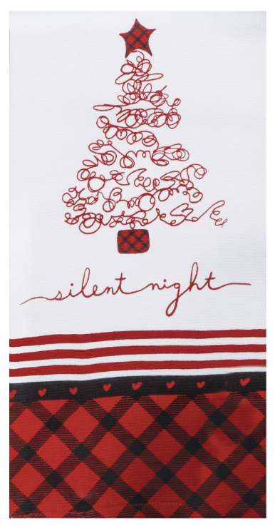 Kay Dee Designs Cozy Christmas Silent Night Tea Towel