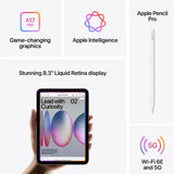 Apple iPad mini (A17 Pro chip) - Built for Apple Intelligence - Wi-Fi + Cellular 512GB