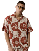 American Eagle AE Poolside Floral Button - Up Shirt