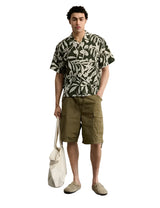 American Eagle AE Poolside Floral Button - Up Shirt