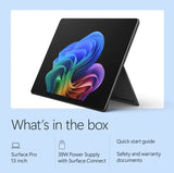 Microsoft Surface Pro 13" Snapdragon X2 Plus (10 core) 16GB RAM 512GB SSD, Windows 11, Latest Model (12th Edition)