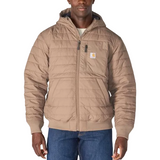 Carhartt Mens Rain Defender Relaxed Fit Lightweight Insulated Hooded Jacket