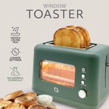 Willow Eco Series 2 Slice Toaster with Clear-View Window