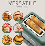 Willow Eco Series 2 Slice Toaster with Clear-View Window