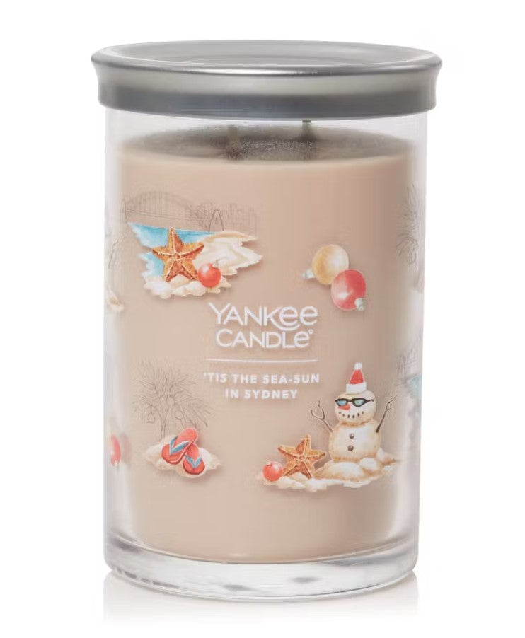 Yankee Candle Signature Large Tumbler Candle - 'Tis The Sea-Sun In Sydney