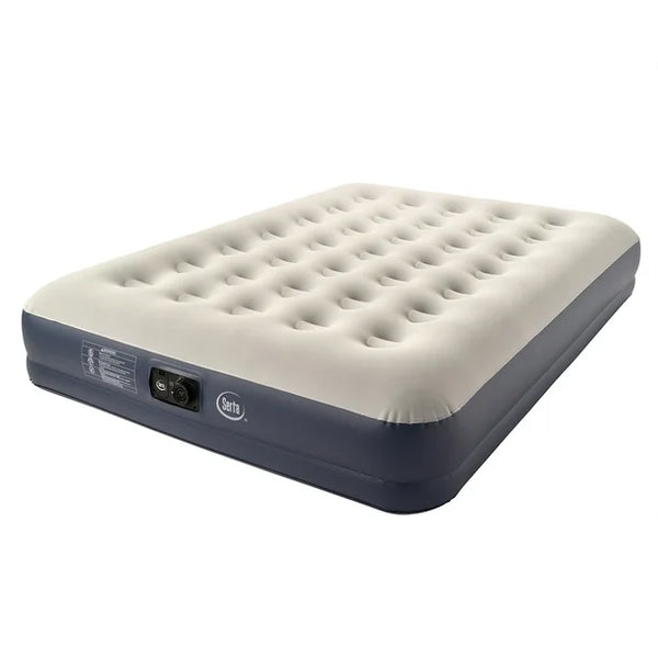Serta 12" Raised Queen Air Bed with Internal Pump