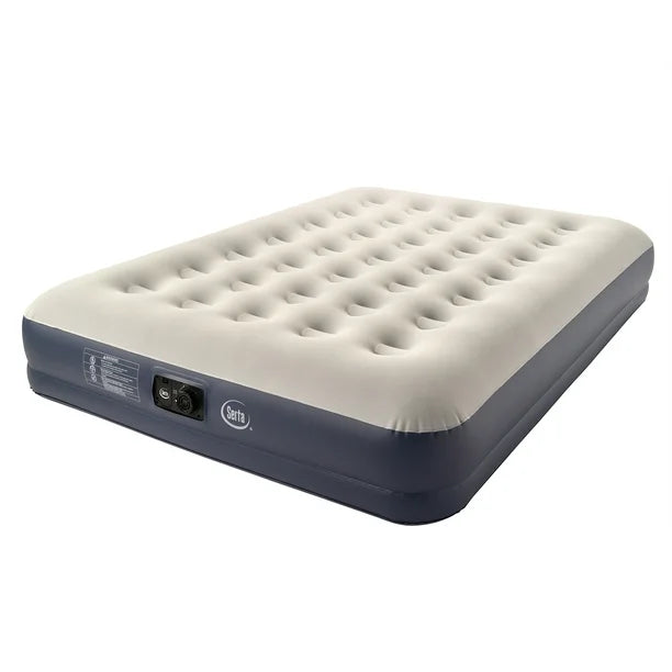 Serta 12" Raised Queen Air Bed with Internal Pump