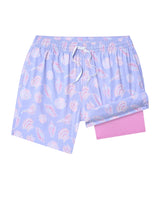 Chubbies Mens The Shell Yeahs 5.5" Classic Lined Swim Trunks