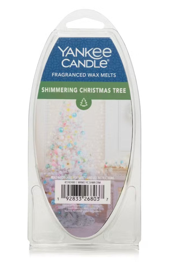 Yankee Candle Wax Melt Pack - Shimmering Christmas Tree