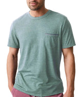 Marine Layer Mens Signature Embroidered Pocket Short Sleeve T-Shirt