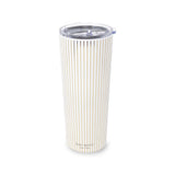 Kate Spade Gold Pinstripe Stainless Steel Tumbler - 24 oz.