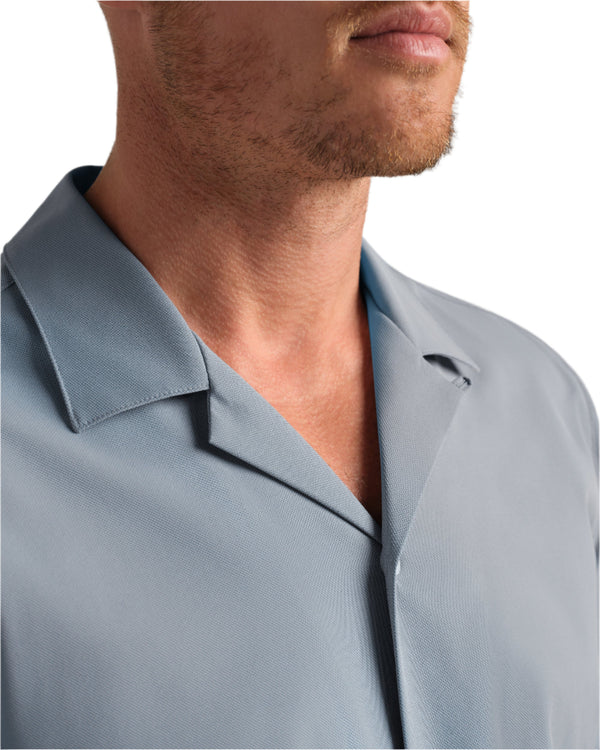 Rhone Mens State Of Mind Camp Collar Shirt