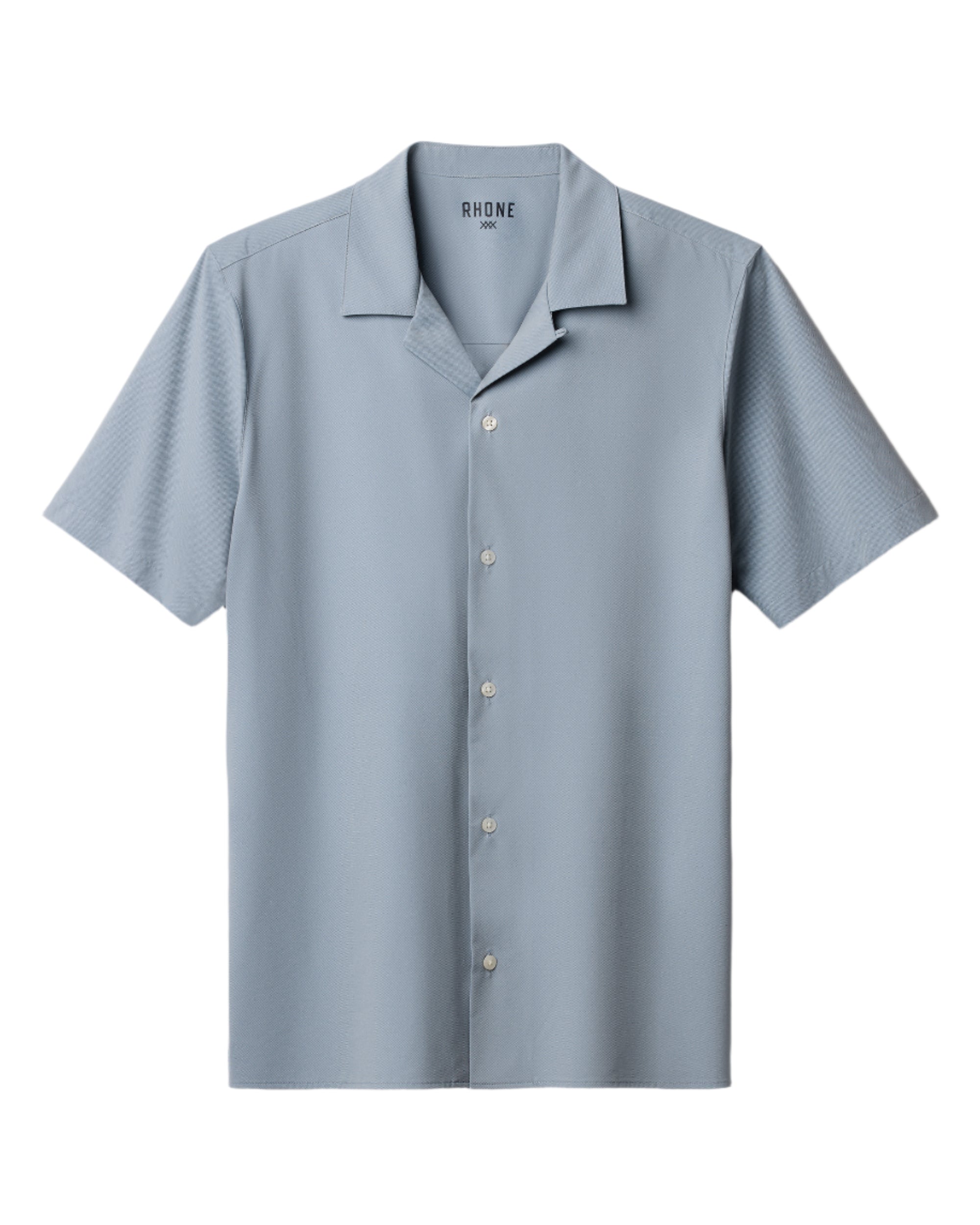 Rhone Mens State Of Mind Camp Collar Shirt