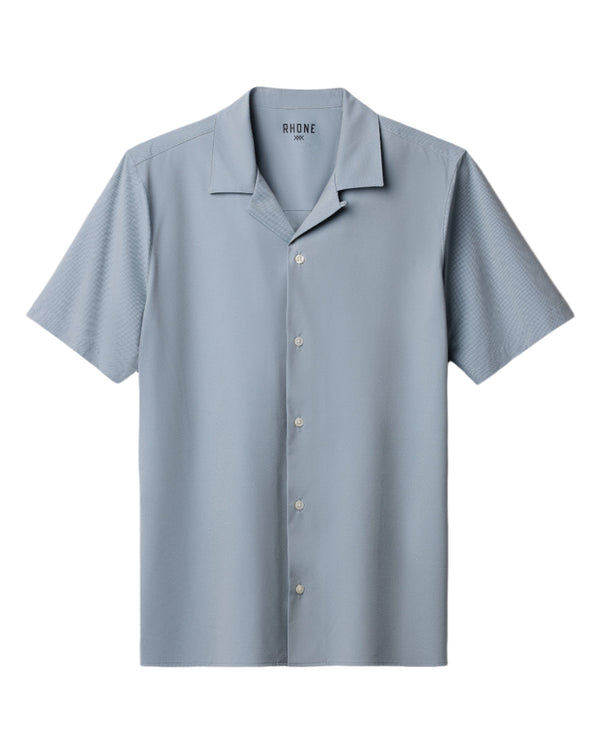 Rhone Mens State Of Mind Camp Collar Shirt