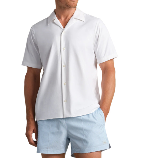 Rhone Mens State Of Mind Camp Collar Shirt