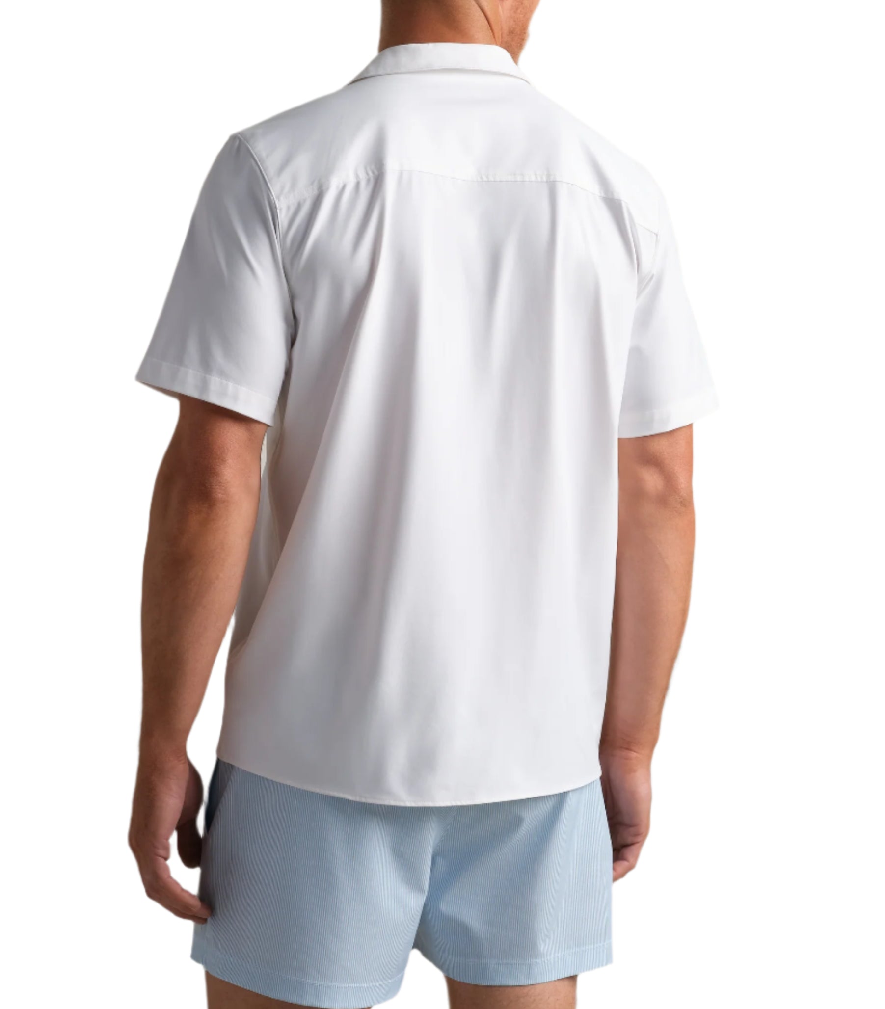 Rhone Mens State Of Mind Camp Collar Shirt