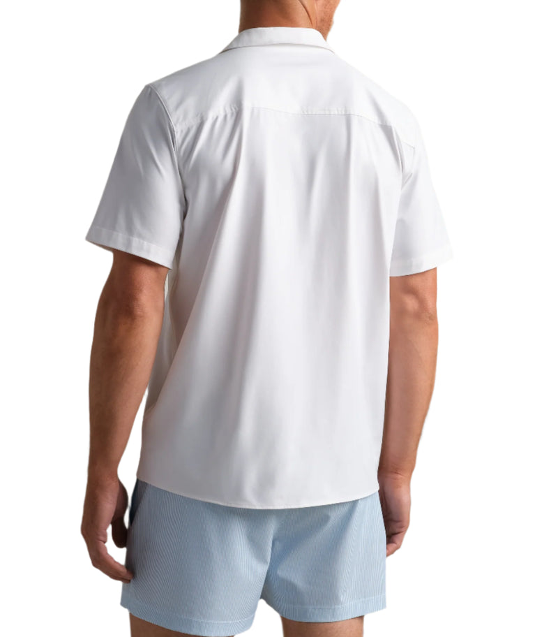 Rhone Mens State Of Mind Camp Collar Shirt