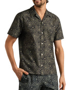 Rhone Mens State Of Mind Camp Collar Shirt