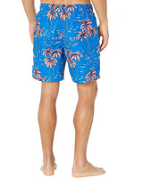 Nautica Mens Sustainably Crafted 8" Tropical Print Swim Trunks