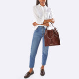 BRAHMIN Marlowe Bucket Handbag