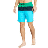 Nautica Mens 8" Tri-Block Quick-Dry Swim Trunks