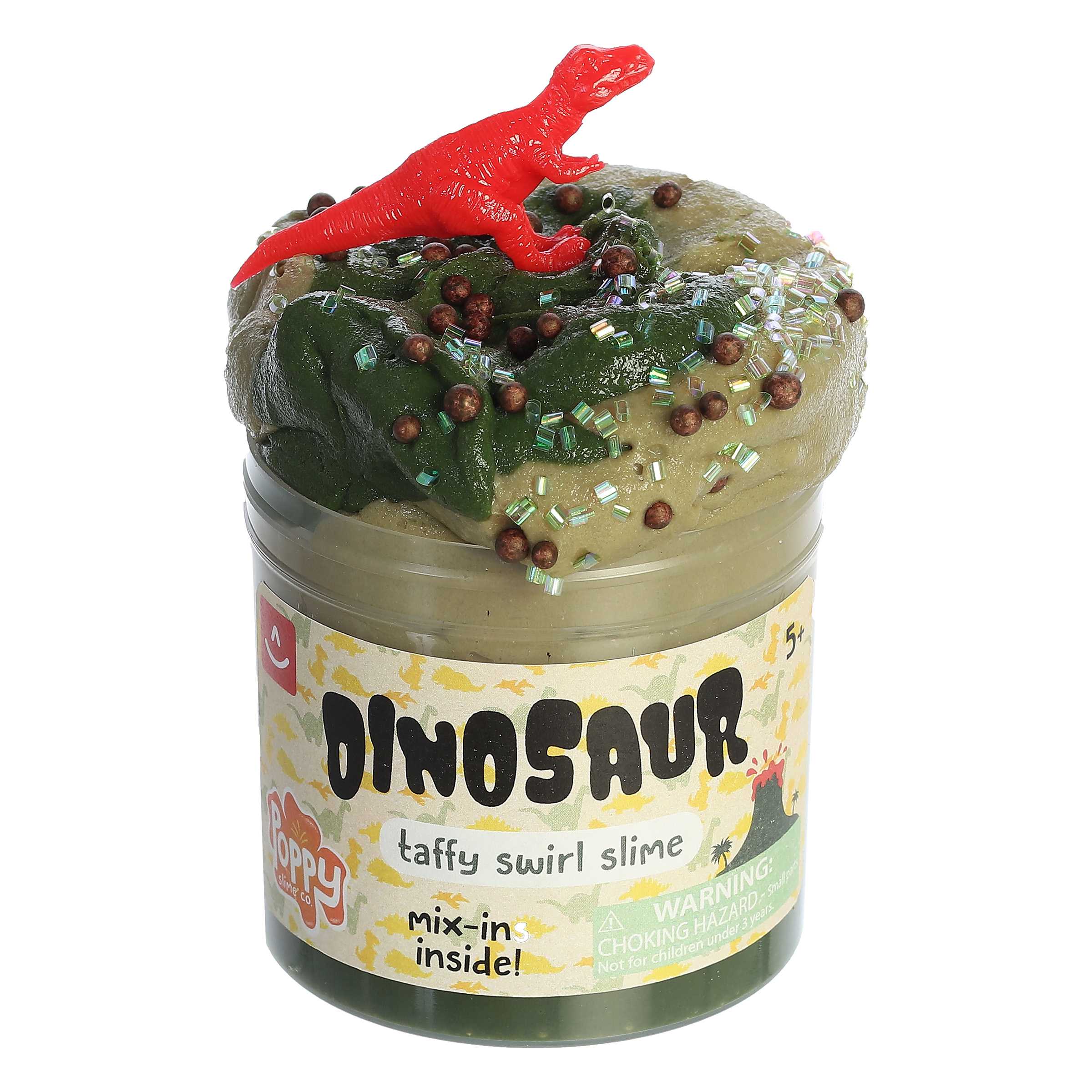 Aurora Poppy Slime Co. Dinosaur Slime Toy