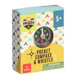 Aurora Camp Arcadia Pocket Compass & Whistle Toy