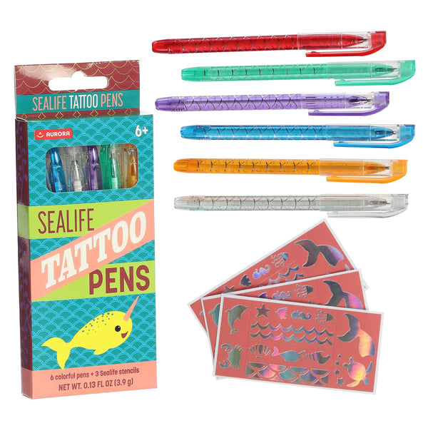 Aurora Toys Sealife Tattoo Pens