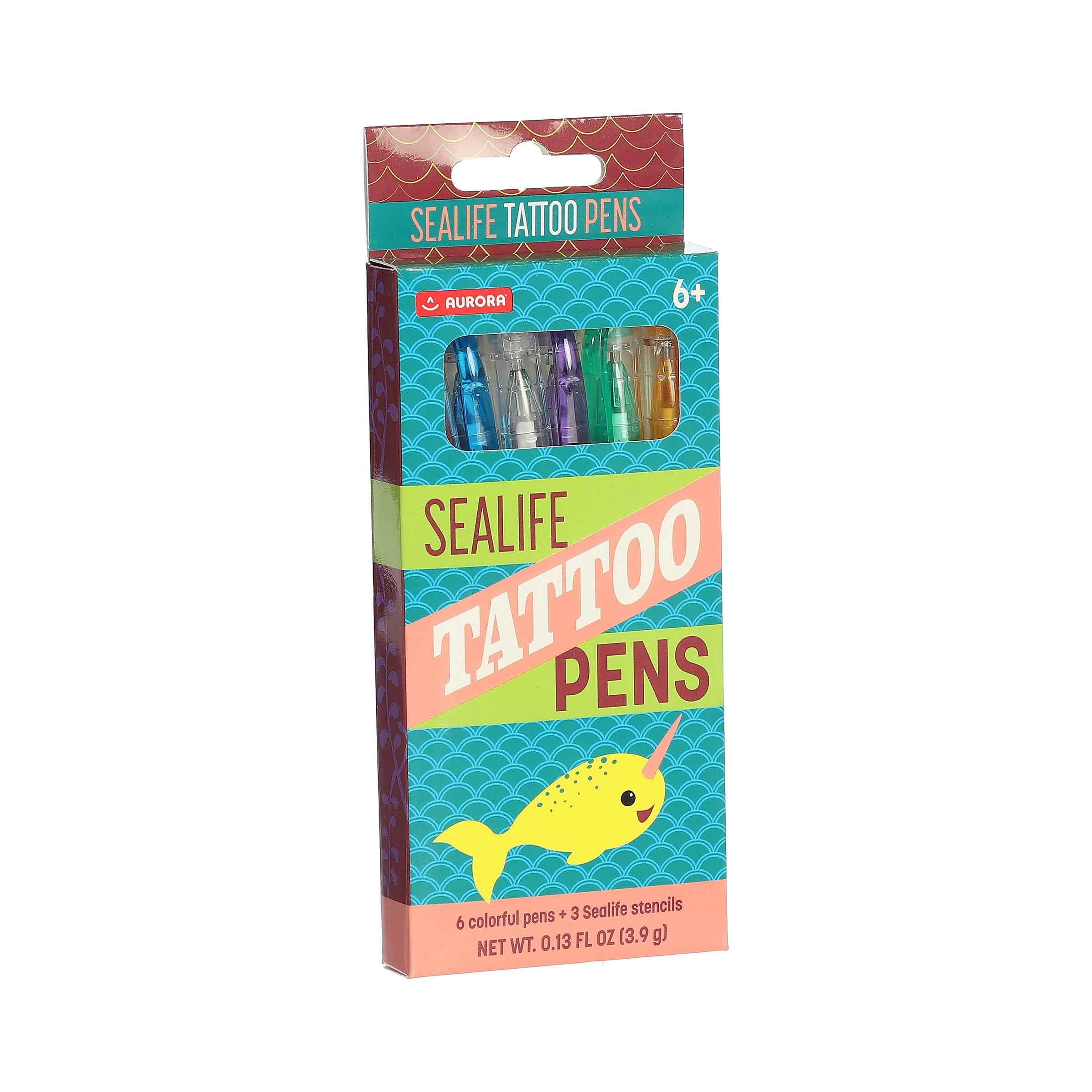 Aurora Toys Sealife Tattoo Pens