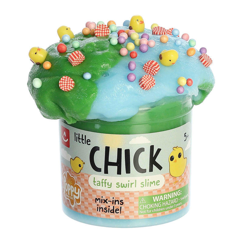 Aurora Poppy Slime Co. Little Chick Slime