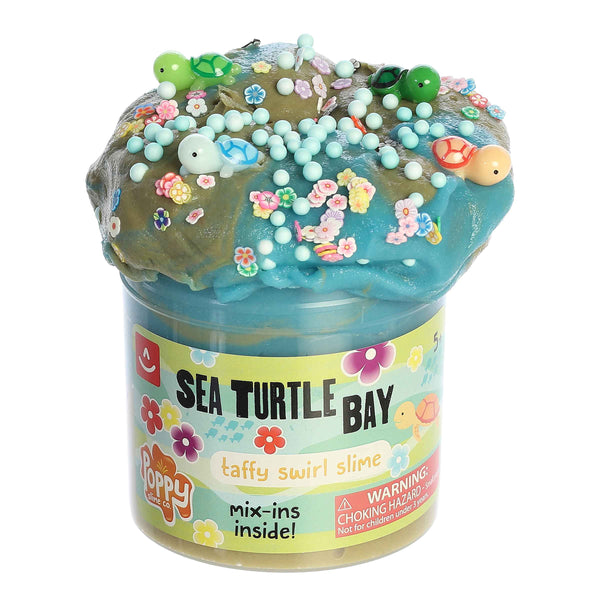 Aurora Poppy Slime Co. Sea Turtle Bay Slime
