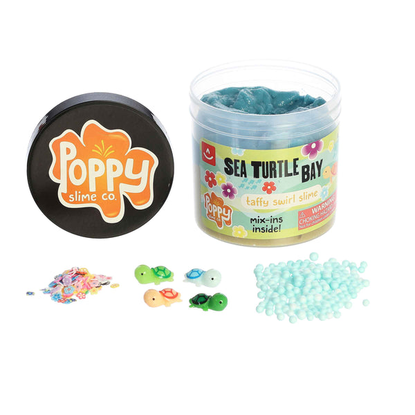 Aurora Poppy Slime Co. Sea Turtle Bay Slime