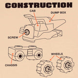 Aurora Wheatley 8" Take-A-Part Dump Truck