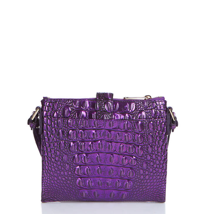 Brahmin Purple Bag Minuette Crossbody Wallet Purple Iris Melbourne