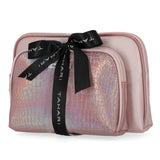 Tahari 2-Piece Trap Cosmetic Bag Set