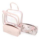 Tahari 3-Piece Overnight Cosmetic Bag Set