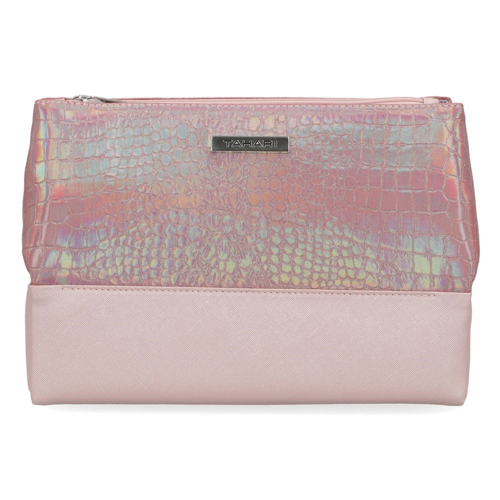 Tahari Pyramid Case Cosmetic Bag