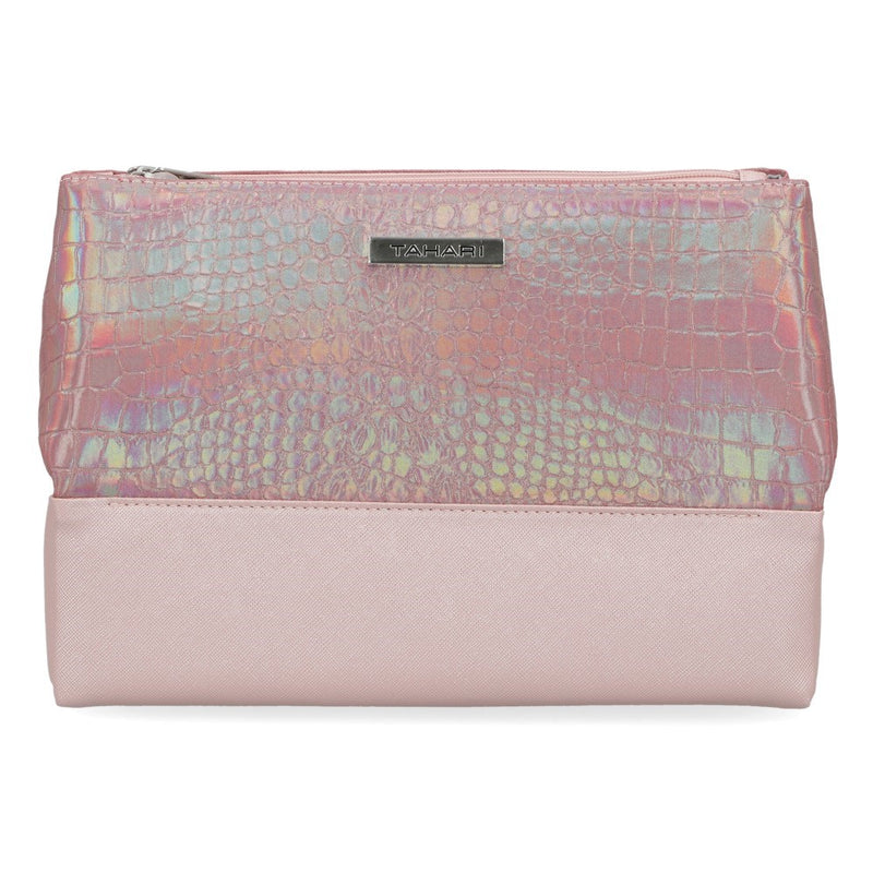 Tahari Pyramid Case Cosmetic Bag