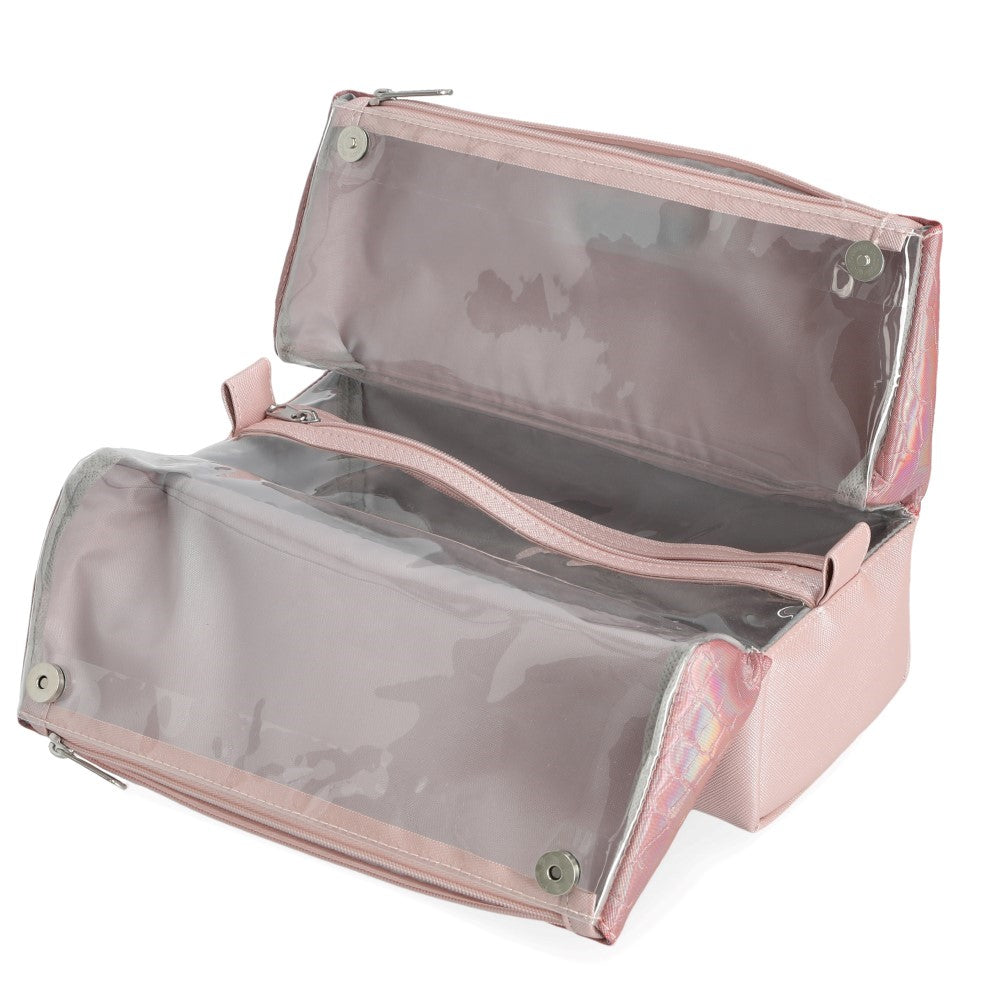 Tahari Pyramid Case Cosmetic Bag