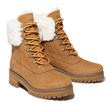 Timberland Womens Courmayeur Valley 6" Faux Fur Boot