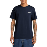 Timberland Mens Front and Back Logo Short Sleeve T-Shirt